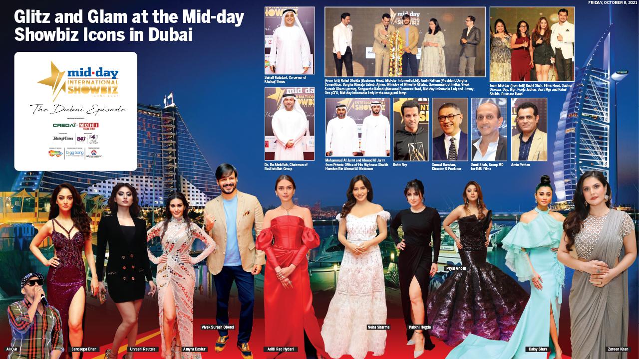 Talent from showbiz industries got felicitated at Mid-Day international award